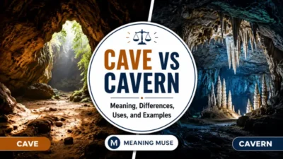 Cave vs Cavern: Meaning, Differences, Uses, and Examples