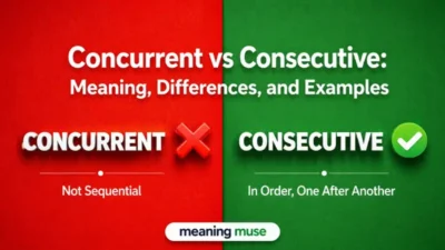 Concurrent vs Consecutive: Meaning, Differences, and Examples