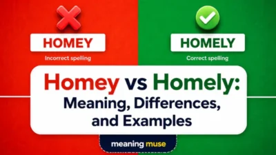 Homey vs Homely: Meaning, Differences, and Examples