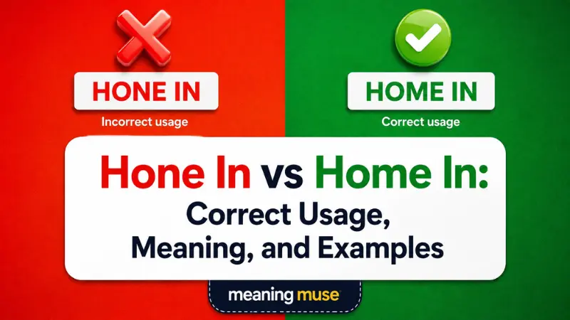 Hone In vs Home In: Correct Usage, Meaning, and Examples