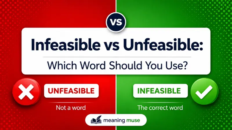 Infeasible vs Unfeasible: Which Word Should You Use?