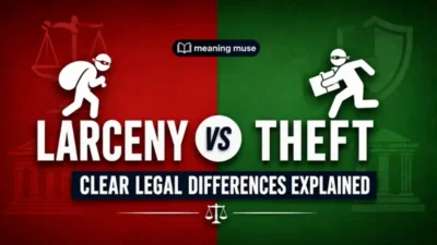 Larceny vs Theft: Clear Legal Differences Explained