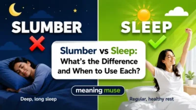 Slumber vs Sleep: What’s the Difference and When to Use Each?