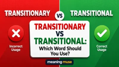 Transitionary vs Transitional: Which Word Should You Use?