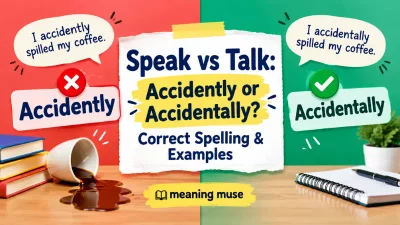 Accidently or Accidentally? Correct Spelling & Examples