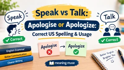 Apologise or Apologize: Correct US Spelling & Usage