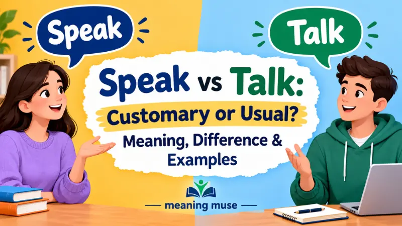 Customary or Usual? Meaning, Difference & Examples