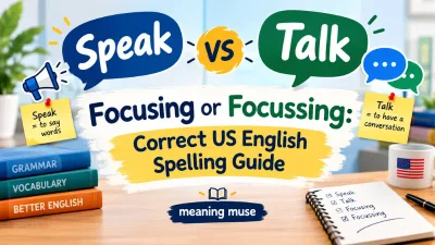 Focusing or Focussing: Correct US English Spelling Guide