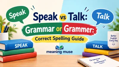Grammar or Grammer: Correct Spelling Guide