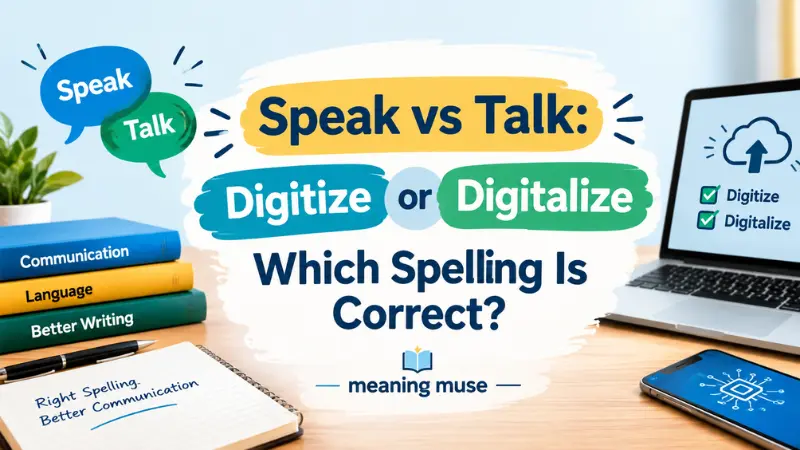 Digitize or Digitalize: Which Spelling Is Correct?