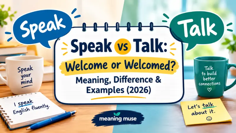 Welcome or Welcomed? Meaning, Difference & Examples (2026)